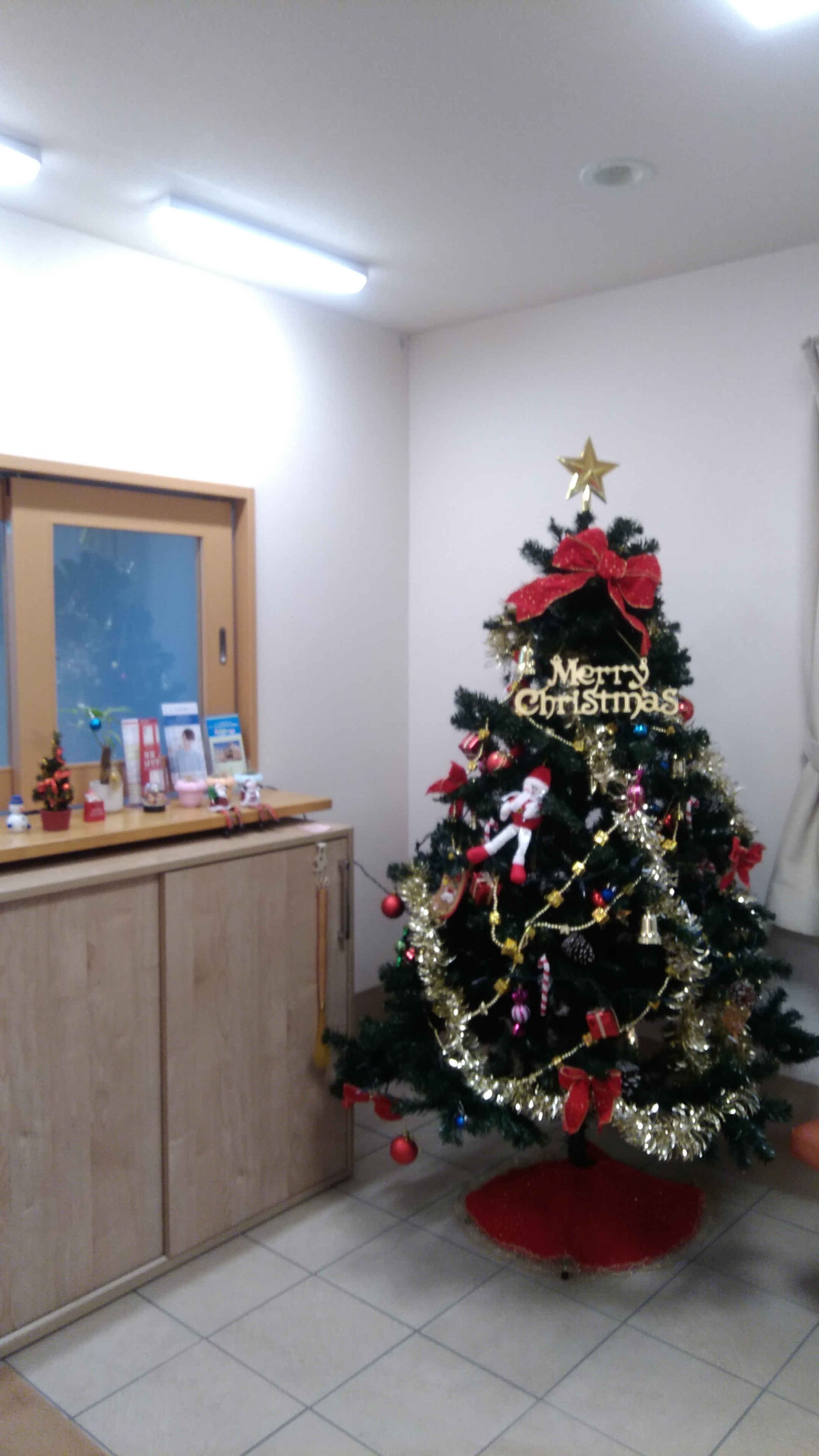 クリスマスツリー みずたま介護ステーション